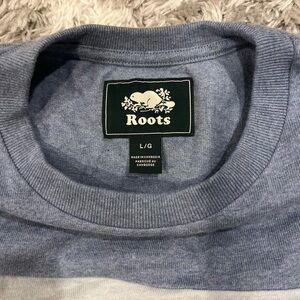 Roots Blue Crewneck Sweater